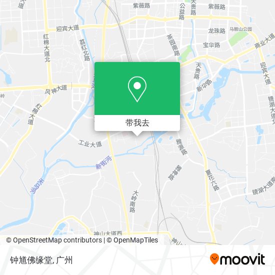 钟馗佛缘堂地图