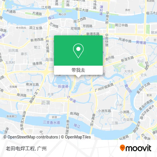 老田电焊工程地图