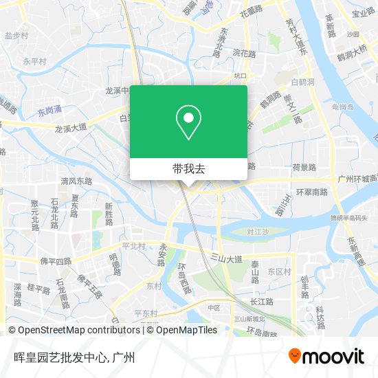 晖皇园艺批发中心地图