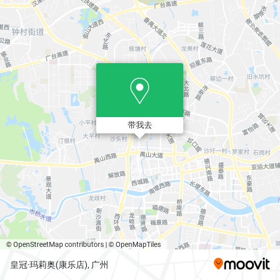 皇冠·玛莉奥(康乐店)地图