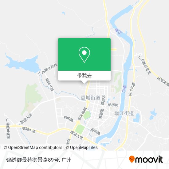 锦绣御景苑御景路89号地图