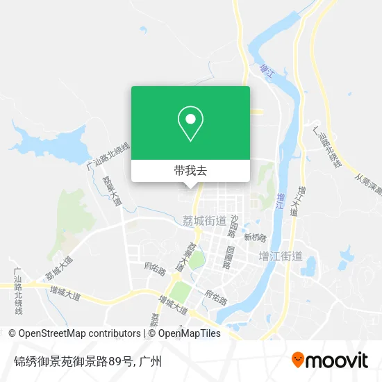 锦绣御景苑御景路89号地图