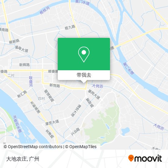 大地农庄地图