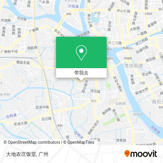 大地农庄饭堂地图