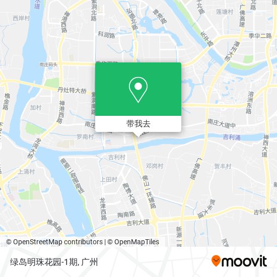 绿岛明珠花园-1期地图