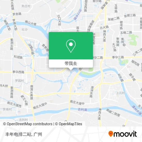 丰年电排二站地图
