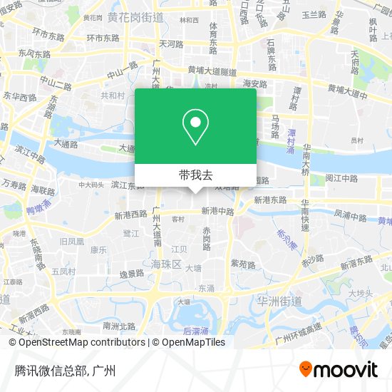 腾讯微信总部地图