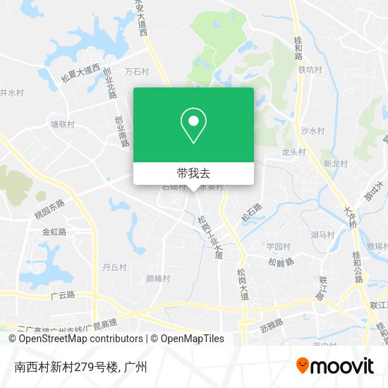 南西村新村279号楼地图