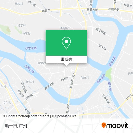 顺一街地图
