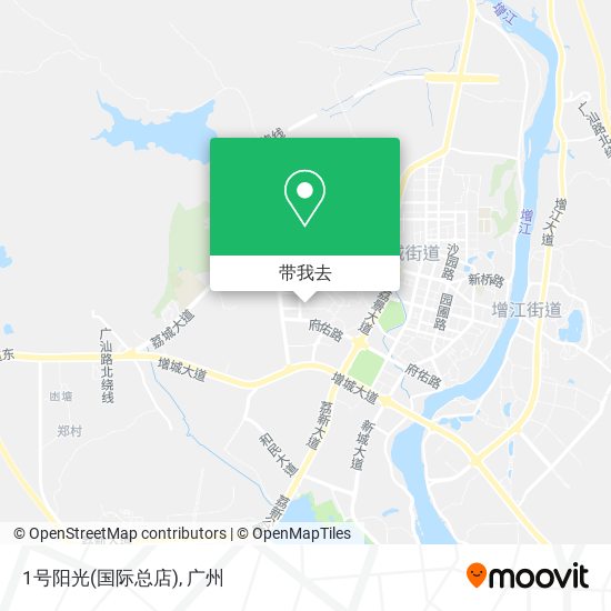 1号阳光(国际总店)地图