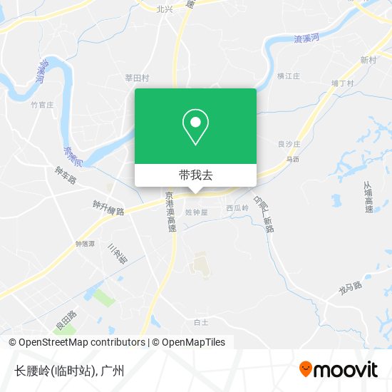 长腰岭(临时站)地图