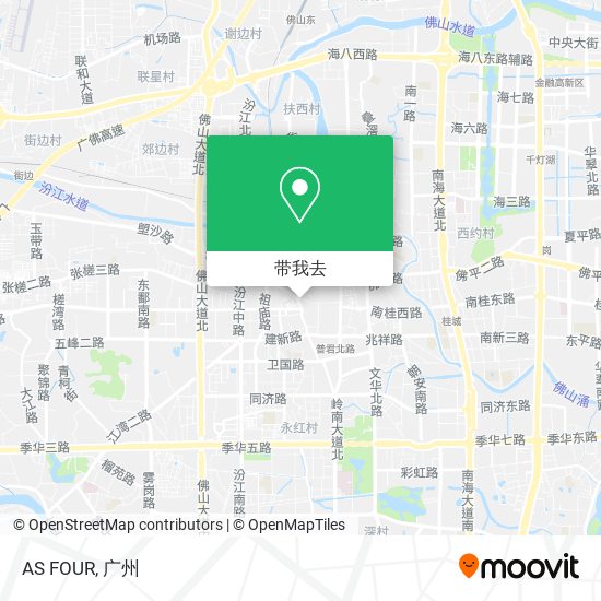 AS FOUR地图