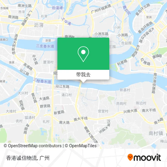 香港诚信物流地图
