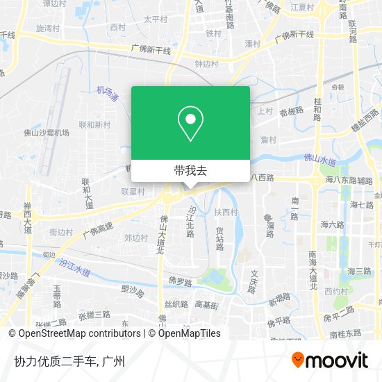 协力优质二手车地图