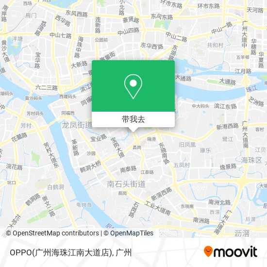 OPPO(广州海珠江南大道店)地图