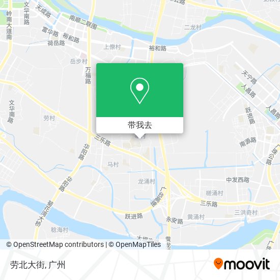 劳北大街地图