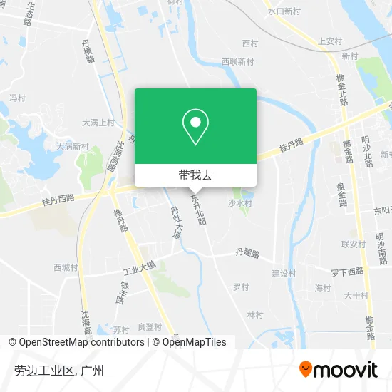 劳边工业区地图