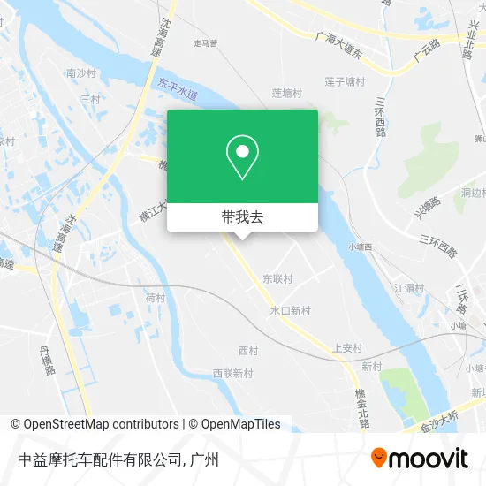 中益摩托车配件有限公司地图