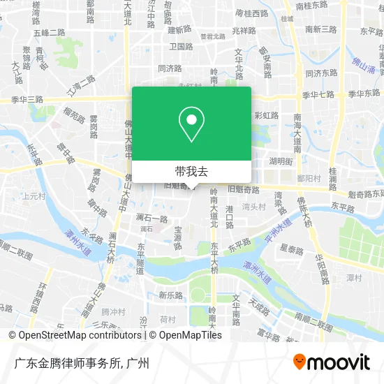 广东金腾律师事务所地图