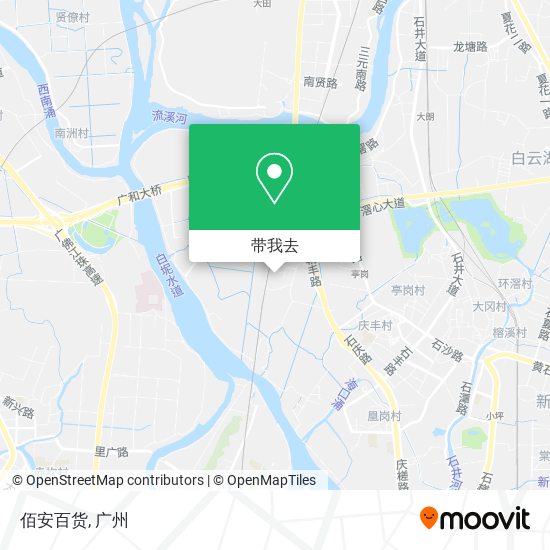 佰安百货地图