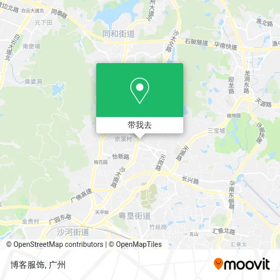 博客服饰地图