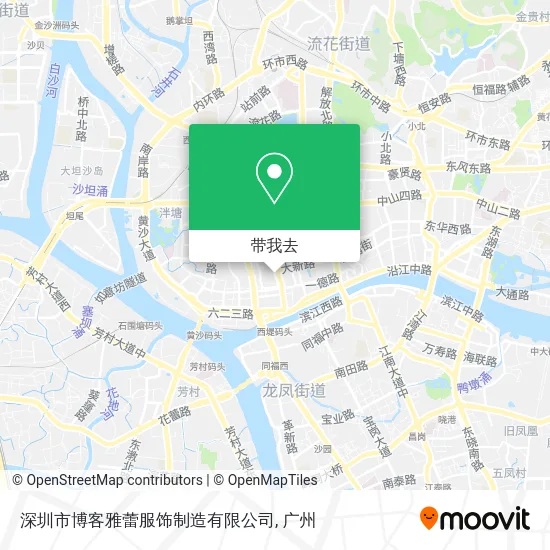 深圳市博客雅蕾服饰制造有限公司地图