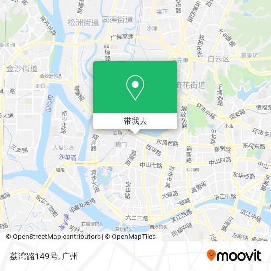 荔湾路149号地图
