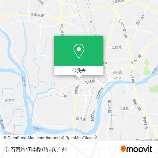 江石西路/田南路(路口)地图