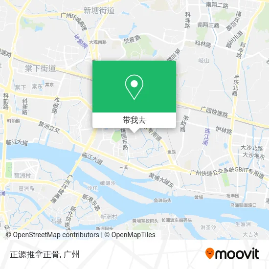 正源推拿正骨地图
