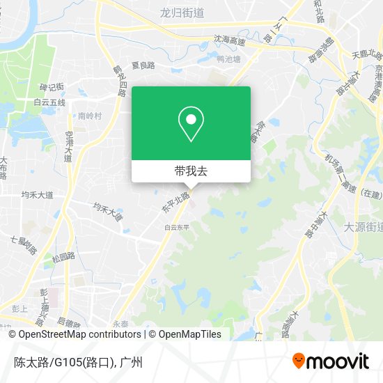 陈太路/G105(路口)地图