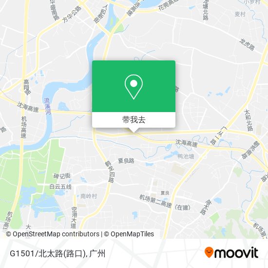 G1501/北太路(路口)地图