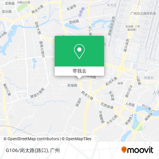 G106/岗太路(路口)地图