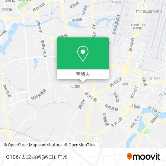 G106/太成西路(路口)地图