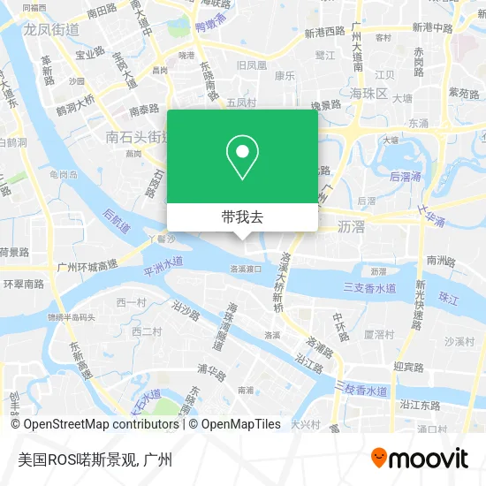 美国ROS喏斯景观地图