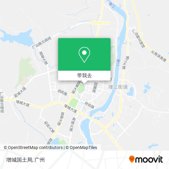 增城国土局地图