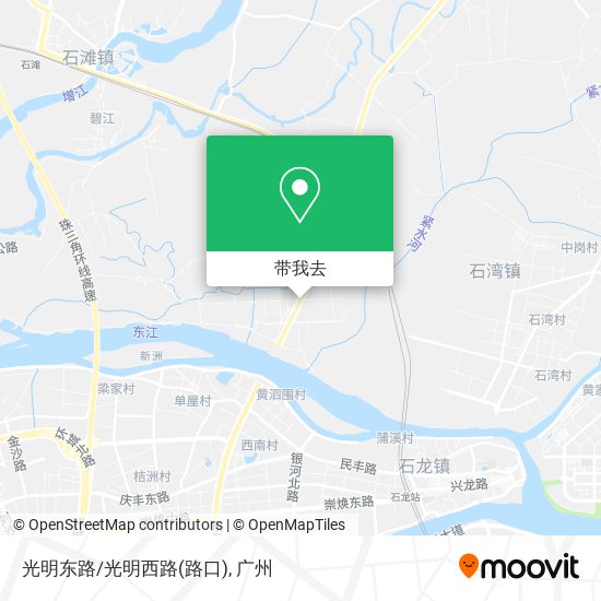 光明东路/光明西路(路口)地图