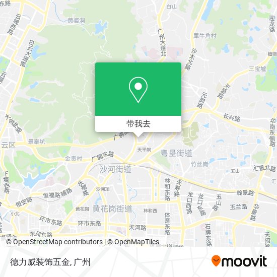 德力威装饰五金地图