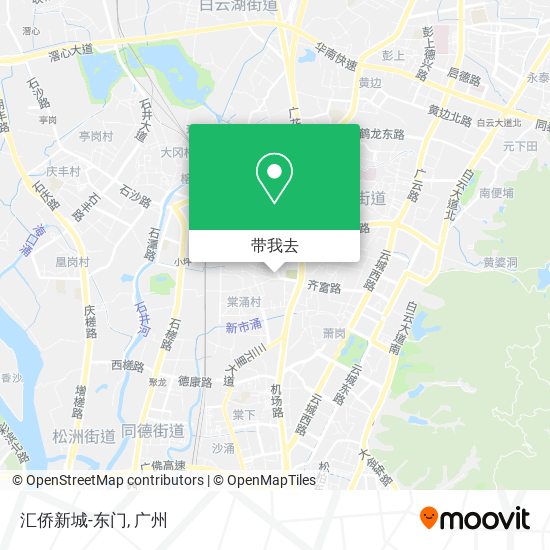 汇侨新城-东门地图
