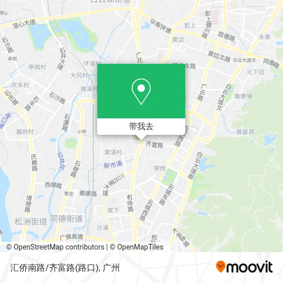汇侨南路/齐富路(路口)地图