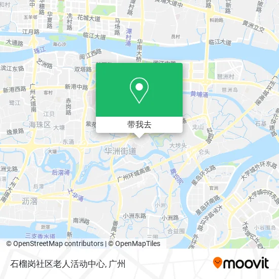 石榴岗社区老人活动中心地图