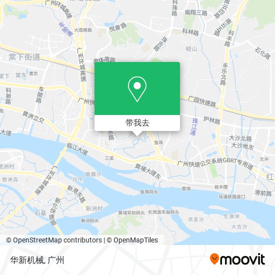 华新机械地图