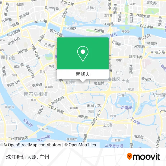 珠江针织大厦地图