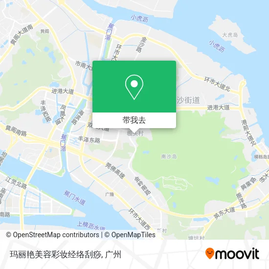 玛丽艳美容彩妆经络刮痧地图