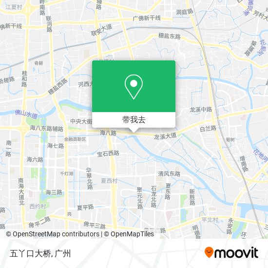 五丫口大桥地图