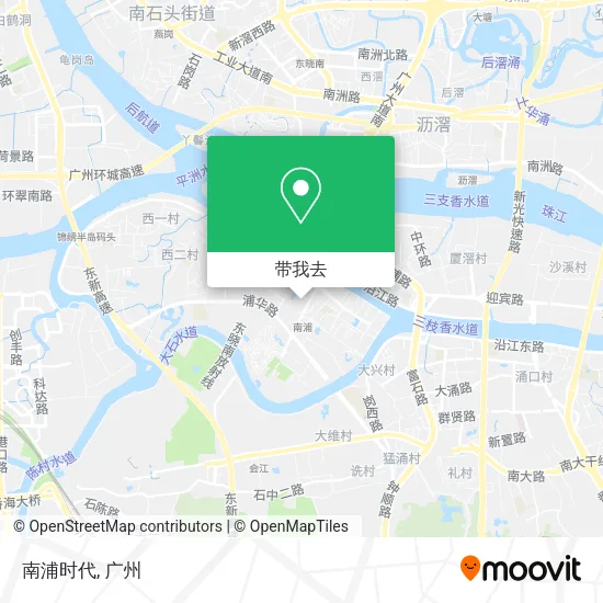 南浦时代地图