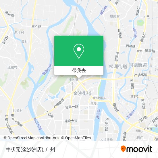 牛状元(金沙洲店)地图
