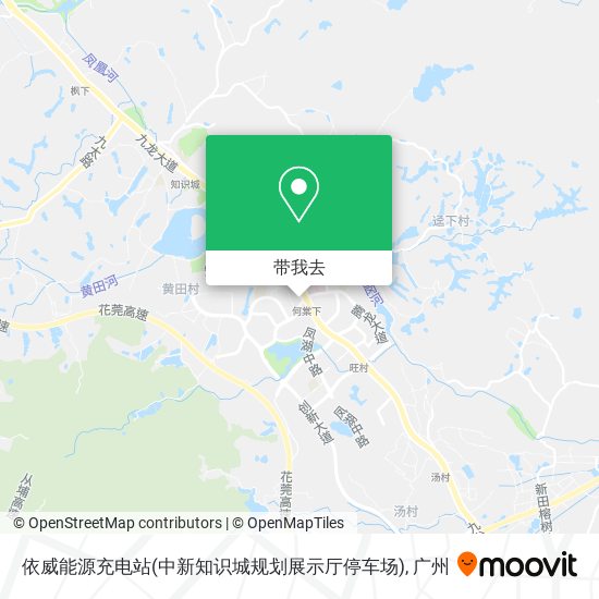 依威能源充电站(中新知识城规划展示厅停车场)地图