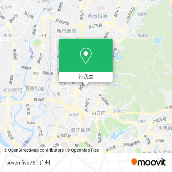 seven five75°地图