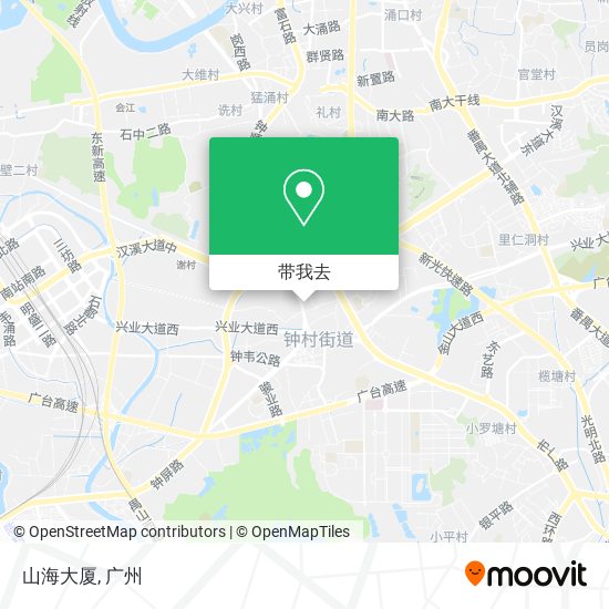 山海大厦地图