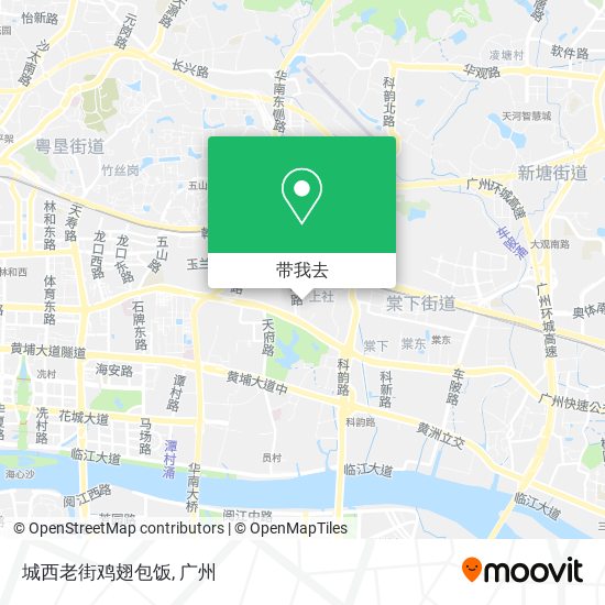 城西老街鸡翅包饭地图